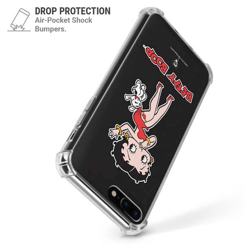 Betty Boop With Puppy iPhone 7/8 Plus Clear Case