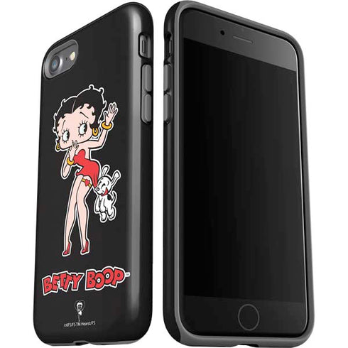 Betty Boop With Puppy iPhone SE (2nd & 3rd Gen) Pro Case