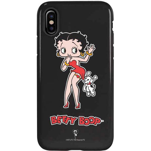 Betty Boop With Puppy iPhone X Pro Case