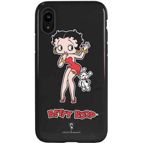 Betty Boop With Puppy iPhone XR Pro Case