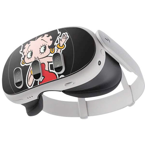 Betty Boop With Puppy Meta Quest 3 Skin