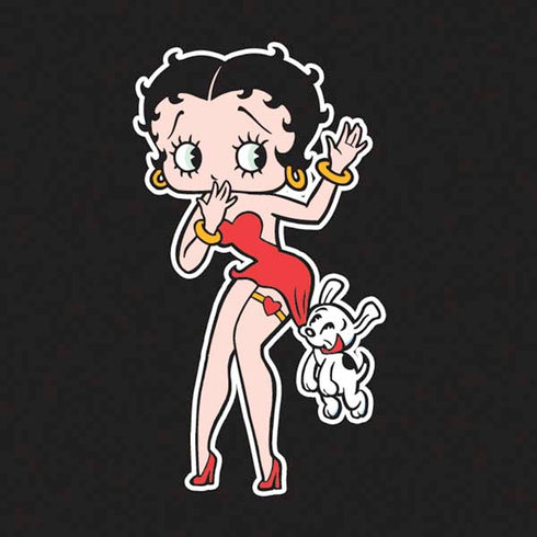 Betty Boop With Puppy Moto E5 Play Skin