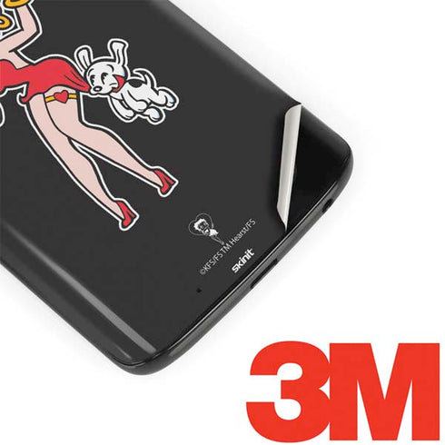Betty Boop With Puppy Moto G6 Skin