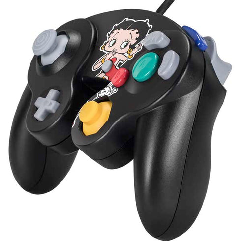Betty Boop With Puppy Nintendo GameCube Controller Skin