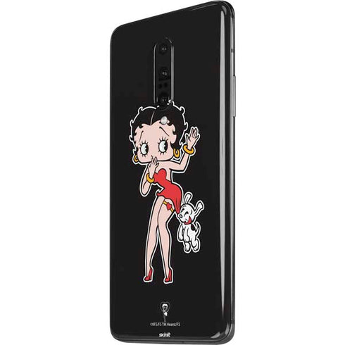 Betty Boop With Puppy OnePlus 7 Pro Skin