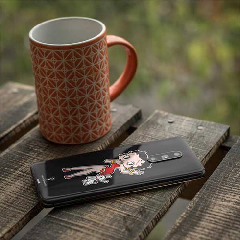 Betty Boop With Puppy OnePlus 7 Pro Skin