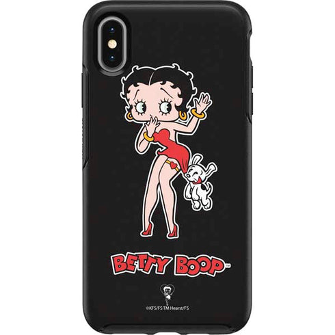 Betty Boop With Puppy Otterbox Symmetry iPhone Skin
