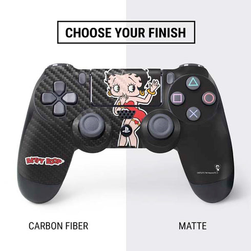 Betty Boop With Puppy PS4 Controller Skin