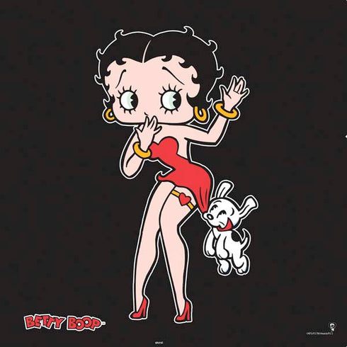 Betty Boop With Puppy PS4 Slim Skin