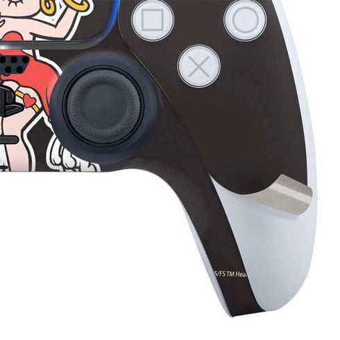 Betty Boop With Puppy PS5 Controller Skin