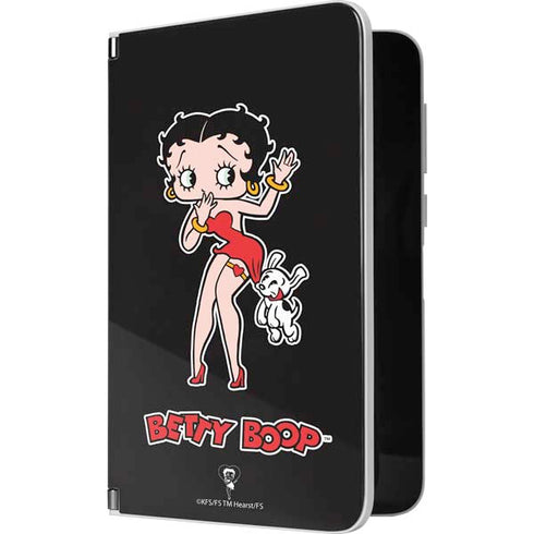 Betty Boop With Puppy Surface Duo Skin