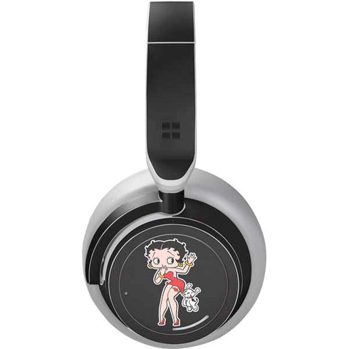 Betty Boop With Puppy Surface Headphones Skin