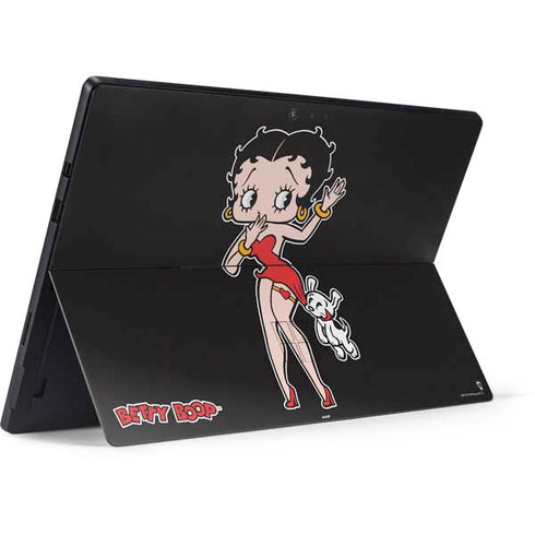 Betty Boop With Puppy Surface Pro 6 Skin