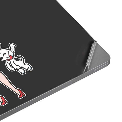 Betty Boop With Puppy Universal Laptop 12in (9.8 x 6.8in) Skin