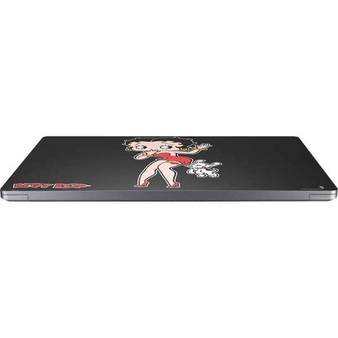 Betty Boop With Puppy Universal Laptop 17in (13.8 x 10in) Skin