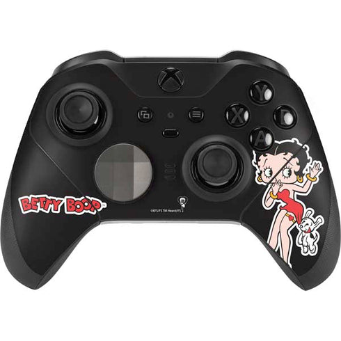 Betty Boop With Puppy Xbox Elite Wireless Controller Series 2 Skin
