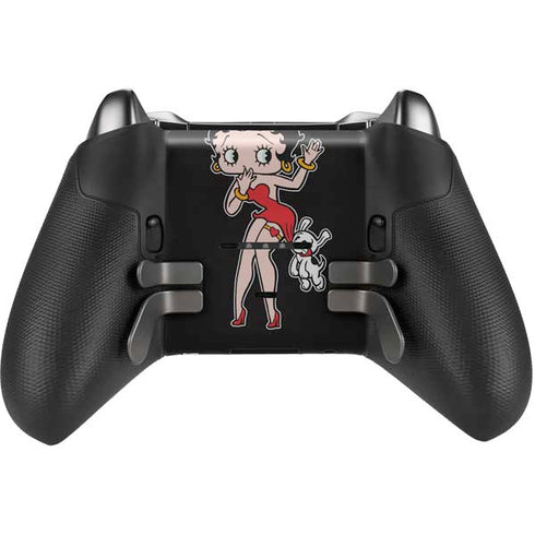 Betty Boop With Puppy Xbox Elite Wireless Controller Series 2 Skin