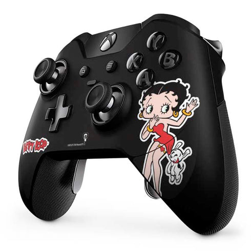 Betty Boop With Puppy Xbox One Elite Controller Skin