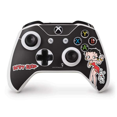 Betty Boop With Puppy Xbox One S Controller Skin