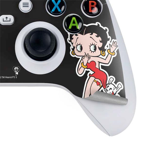 Betty Boop With Puppy Xbox Series S Controller Skin