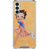 Betty Boop With Puppy Orange Background Galaxy A13 5G Clear Case