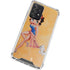 Betty Boop With Puppy Orange Background Galaxy A52 5G Clear Case