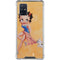 Betty Boop With Puppy Orange Background Galaxy A71 5G Clear Case