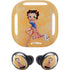 Betty Boop With Puppy Orange Background Galaxy Buds Pro Skin