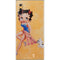 Betty Boop With Puppy Orange Background Galaxy Note 10 Skin