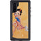 Betty Boop With Puppy Orange Background Galaxy Note 10 Waterproof Case