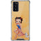 Betty Boop With Puppy Orange Background Galaxy Note20 5G Clear Case