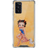 Betty Boop With Puppy Orange Background Galaxy Note20 5G Clear Case