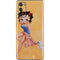 Betty Boop With Puppy Orange Background Galaxy S20 Fan Edition Skin
