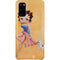 Betty Boop With Puppy Orange Background Galaxy S20 Lite Case