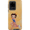 Betty Boop With Puppy Orange Background Galaxy S20 Ultra 5G Pro Case