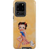Betty Boop With Puppy Orange Background Galaxy S20 Ultra 5G Pro Case