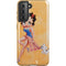 Betty Boop With Puppy Orange Background Galaxy S21 5G Pro Case