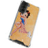 Betty Boop With Puppy Orange Background Galaxy S21 FE Clear Case