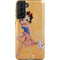 Betty Boop With Puppy Orange Background Galaxy S21 Plus 5G Pro Case