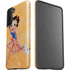 Betty Boop With Puppy Orange Background Galaxy S21 Plus 5G Pro Case
