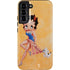 Betty Boop With Puppy Orange Background Galaxy S22 Plus Pro Case