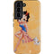 Betty Boop With Puppy Orange Background Galaxy S22 Pro Case
