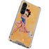 Betty Boop With Puppy Orange Background Galaxy S23 Clear Case