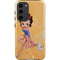 Betty Boop With Puppy Orange Background Galaxy S23 Plus Pro Case