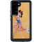 Betty Boop With Puppy Orange Background Galaxy S23 Plus Waterproof Case