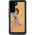 Betty Boop With Puppy Orange Background Galaxy S23 Plus Waterproof Case