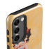 Betty Boop With Puppy Orange Background Galaxy S23 Pro Case