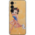 Betty Boop With Puppy Orange Background Galaxy S23 Skin