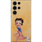 Betty Boop With Puppy Orange Background Galaxy S23 Ultra Skin