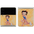Betty Boop With Puppy Orange Background Galaxy Z Flip3 5G Skin